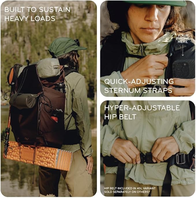 Peak Design Outdoor Backpack 25L, Compact and Lightweight Frameless Daypack - Image 4