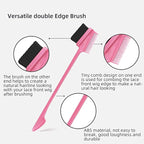 12Pcs Wig Styling Set - Massage Brush, Wide-Tooth Comb, Edge Brush, Wet Brush, Wig Clip for Synthetic Wigs, Hair Extensions, DIY Styling and Human Hair