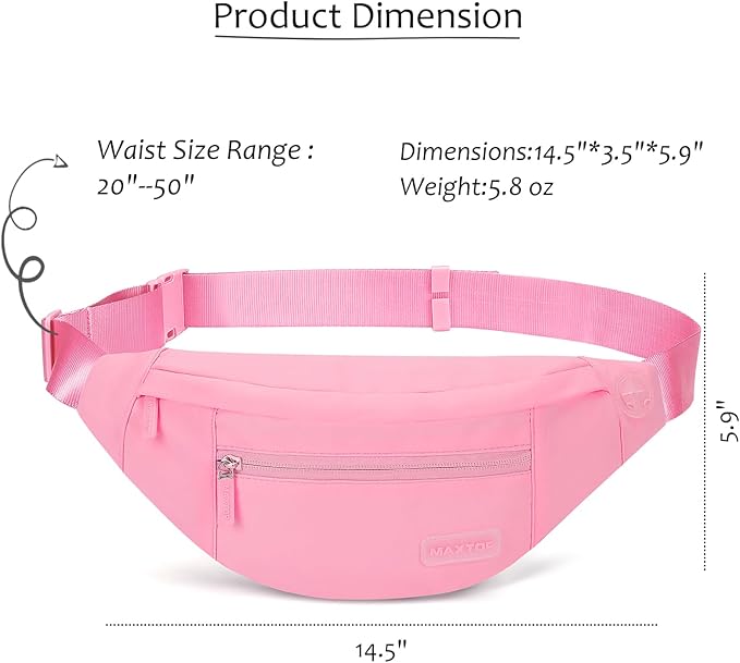 MAXTOP Large Crossbody Fanny Pack - Image 5