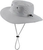 Home Prefer UPF50+ Mens Sun Hat Wide Brim Fishing Hat Sun Protection Beach - Image 4