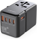 MINIX 85W Universal Travel Adapter, GaN III International Power Adapter by MINIX