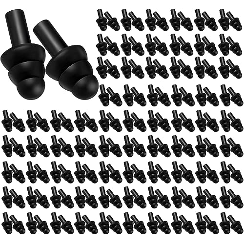 200 Pairs Ear Plugs Bulk (Black)