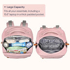 BabbleRoo Diaper Bag Backpack, Travel Backpack - Image 4