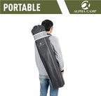 ALPHA CAMP Oversized Camping Folding Chair - Image 8