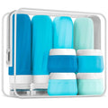 Travel Bottles for Toiletries, 10 Pack, TSA Approved, 3oz/90ml Silicone by Mrsdry