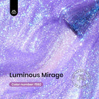 Beetles Glitter Gel Nail Polish (J - Sheer | Luminous Mirage)