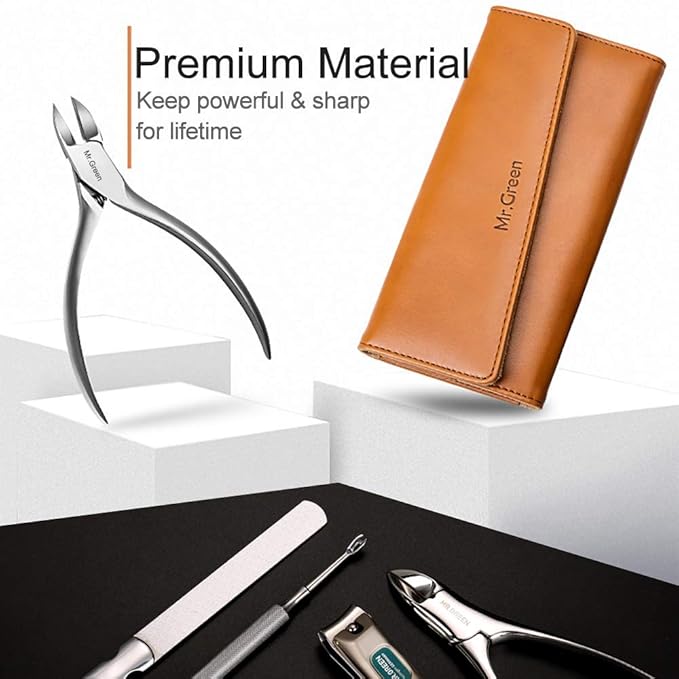 4 Pcs Manicure Set, Pedicure Sets, Nail Clipper Stainless Steel Professional - Image 5