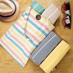Cotton Turkish Beach Towels (39 x 72 inch ( Beach towel - 4 PACK ) / Multicolor)