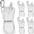 1L Hiking Collapsible Water Bottles, 33OZ BPA-Free Plastic Flasks, Reusable by VANPET