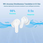 M3 Offline Translation Earbuds 74 Languages and Accents Lifetime-Free AI - Image 3
