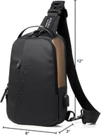 Waterproof Sling Bags Mens Shoulder Crossbody Backpack - Image 7