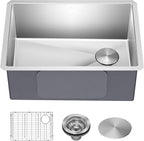 Kraus KHU111-25 Standart PRO 16 Gauge Undermount Single Bowl Stainless Steel by KRAUS