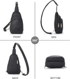 Telena Small Sling Bag for Women Leather Crossbody Fanny Packs Chest Bag for - Image 7