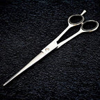 PRO Hair Cutting Sharp Barber Scissors 7.5" Light weight German Made Steel With Finger Rest