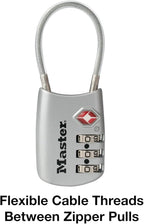 Master Lock 4688D Set Your Own Combination TSA Approved Luggage Lock, 1 Pack - Image 5