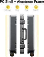 LEVEL8 Zipperless Checked Luggage - Image 2