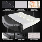 Leather Car Memory Foam Heightening Seat Cushion - Image 5