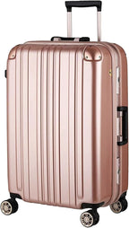 LEGEND WALKER Durable Aluminum Frame Hardside Luggage, Rose Gold, 5122-67-RGD by LEGENDWALKER