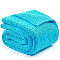 Knitted Weighted Blanket (32-jewel Blue / 48" x 72" | 20lbs)