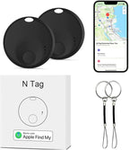 Air Tracker Tags-2Pack Smart Bluetooth Tracker, Smart Tag Item Finders by GLOBELEC