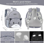 Padgene Toddler Backpacks Kids Preschool Backpack Waterproof Neoprene Animal - Image 3