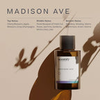 Scentify Madison Ave Aroma Oil Refill Scent for Oil Diffusers Luxurious Relaxing Aromatherapy Fragrance 100ml, 3.38oz