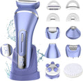 Electric Shavers for Women, 7 in 1 Hair Removal Kit by RESUXI