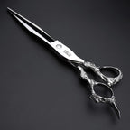 6/7/8/9 Inch Professional Slim Japanese Hairdressing Scissors Set for Men or Women (8 Inch Flat)