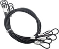 6 pcs 39 inch 3mm Thickness Stainless Steel Wire Cable by Bytiyar