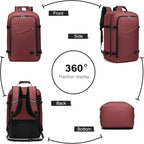 Kono Carry on Backpack, Waterproof Lightweight Daypack - Image 6
