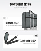 MATEIN Travel Garment Bag, Double Layer Folding Suit Bag - Image 5