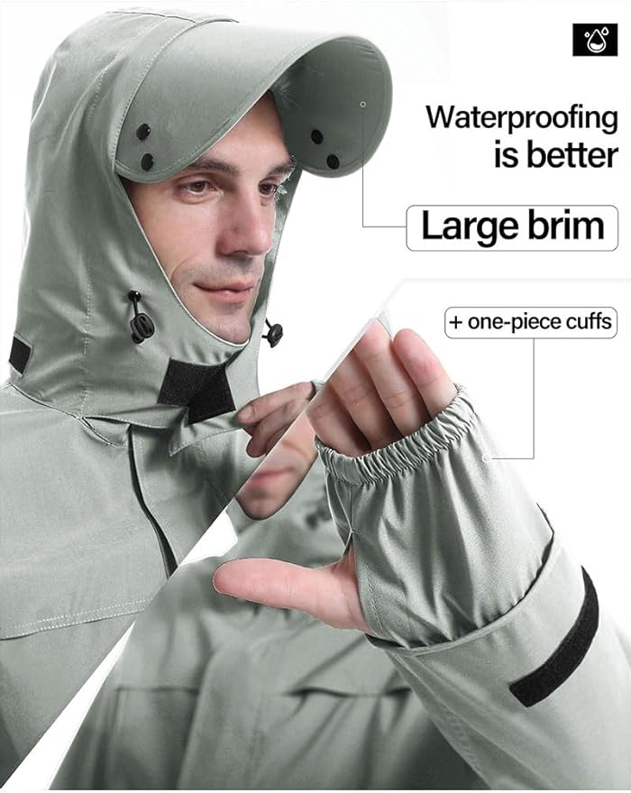 iCreek Rain Suit Waterproof Jacket - Image 4