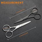 2PCS Small Grooming Scissors for Men and Women