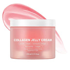 Collagen Jelly Cream, Face Moisturizer for Hydrating, Firming, Non-Greasy, Strengthen the skin barrier, 3.71 fl.oz/110ml