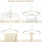 BAGAIL Plastic Hangers 50 Pack - Image 5