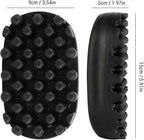 Rubber Curling Hair Brush - Twist King Sponge for Afro Hair, Washable Curl Sponge Styling Tool (Large Tooth)