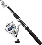 Fishing Pole Combo Set 6.9ft 2PCS Telescopic Fishing Rod and Reel Combo - Image 2