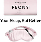 Pure Silk Sleep Mask Light Blocking Travel Essentials. Eye Masks - Image 6