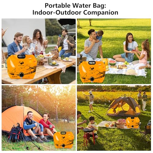 Camping Water Container (Orange)