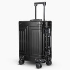 All Aluminum Carry On Luggage，Cut from Whole Aluminum Sheet，22x14x9 Airline by KANGSHILU
