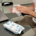 3 Pack Hand Sanitizing Wipes, Alcohol Free 216 Count Disposable Hand Sanitizer - Image 5