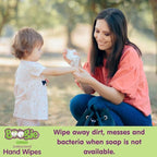 Antibacterial Hand Wipes by Boogie, Alcohol Free, Hypoallergenic and - Image 2