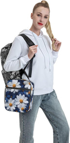 Daisy Insulated Lunch Box for Women Men Daisy Lunch Bag for Travel, or Fishing - Image 7