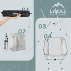 Ultra-Light Folding Camping Chair, All-Aluminum Frame, Surper Breathable Fabric - Image 7