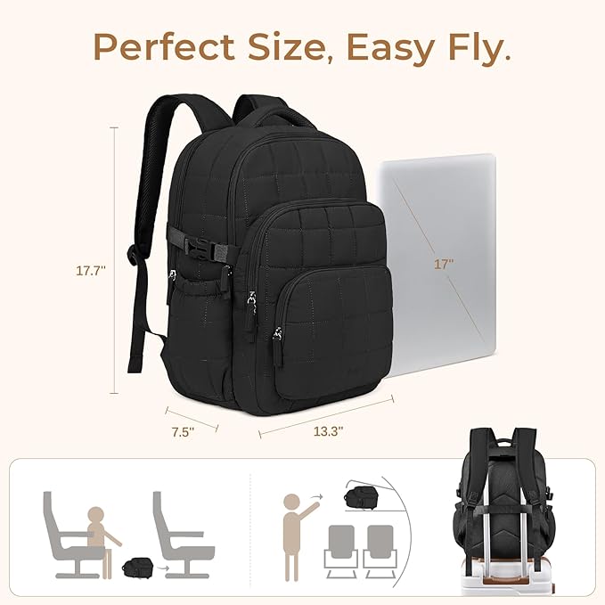CLUCI 17.3 Inch Laptop Backpack - Image 6