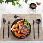 Silverware Set for 8 (Matte Black)