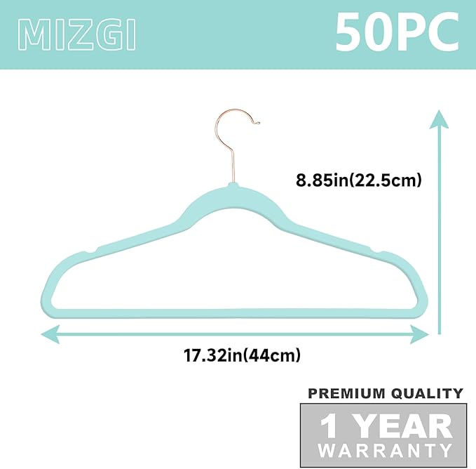 MIZGI Premium Velvet Hangers - Image 6