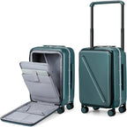 MILADA Wide Handle Carry On Luggage by MILADA
