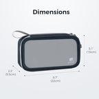 pack all Clear Electronic Organizer, TPU Cable Organizer Bag, Compact Cord - Image 6