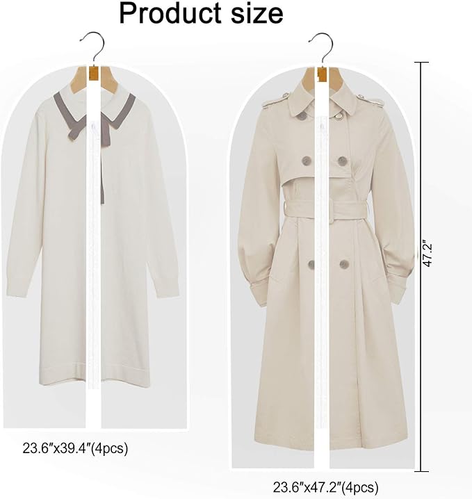 Pwsap 8Pack Breathable Clothes Covers - Image 6